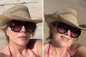 Danuta Martyniuk w bikini w Australii