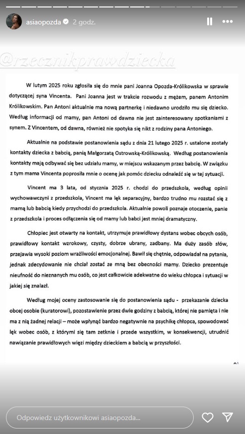 Joanna Opozda grzmi po decyzji sądu