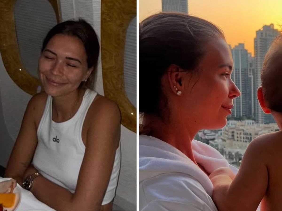 Tak Sandra Kubicka bawiła się w Dubaju z synkiem