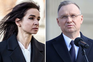 Marta Kaczyńska z dziećmi oddała hołd rodzicom w 15. rocznicę katastrofy smoleńskiej