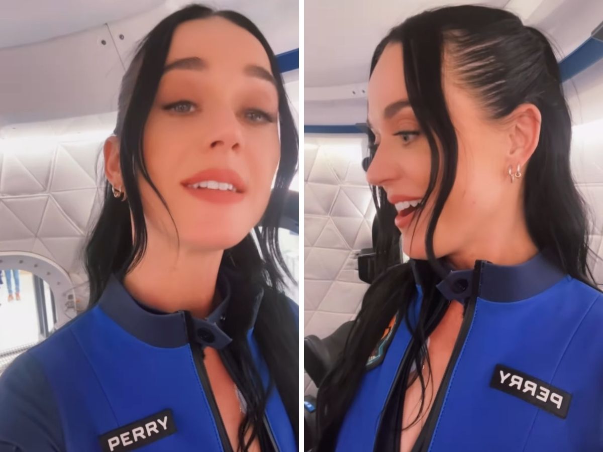 Katy Perry wróciła z kosmosu