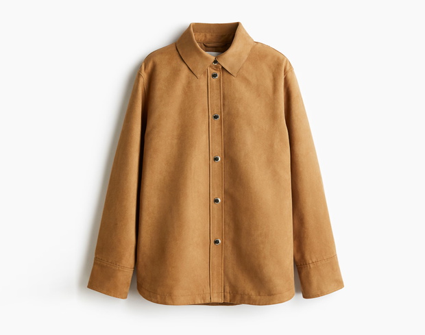 Zamszowa kurtka z H&amp;M za 239,99 złotych
