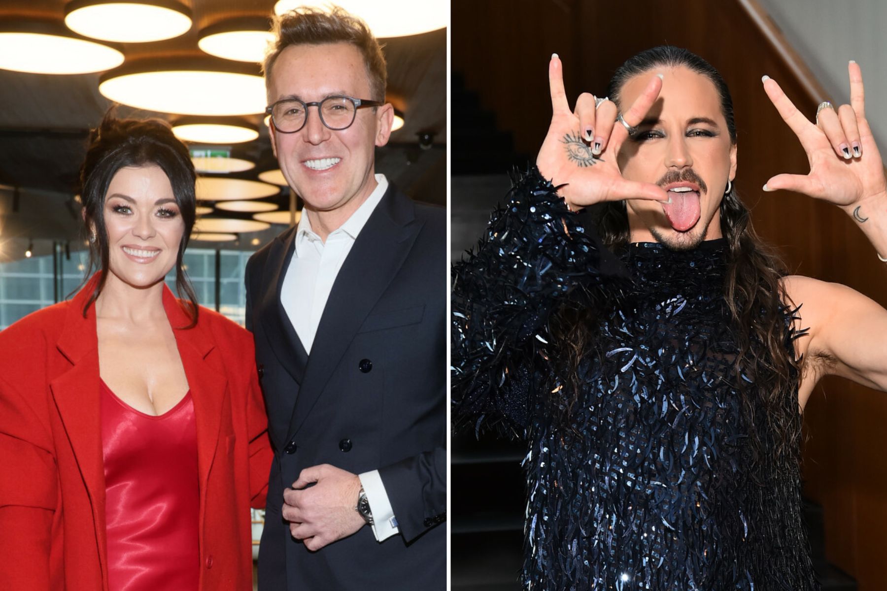 Katarzyna Cichopek, Maciej Kurzajewski i Michał Szpak na gali