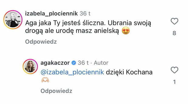 Była partnerka Macieja Peli zwróciła się do Agnieszki Kaczorowskiej.