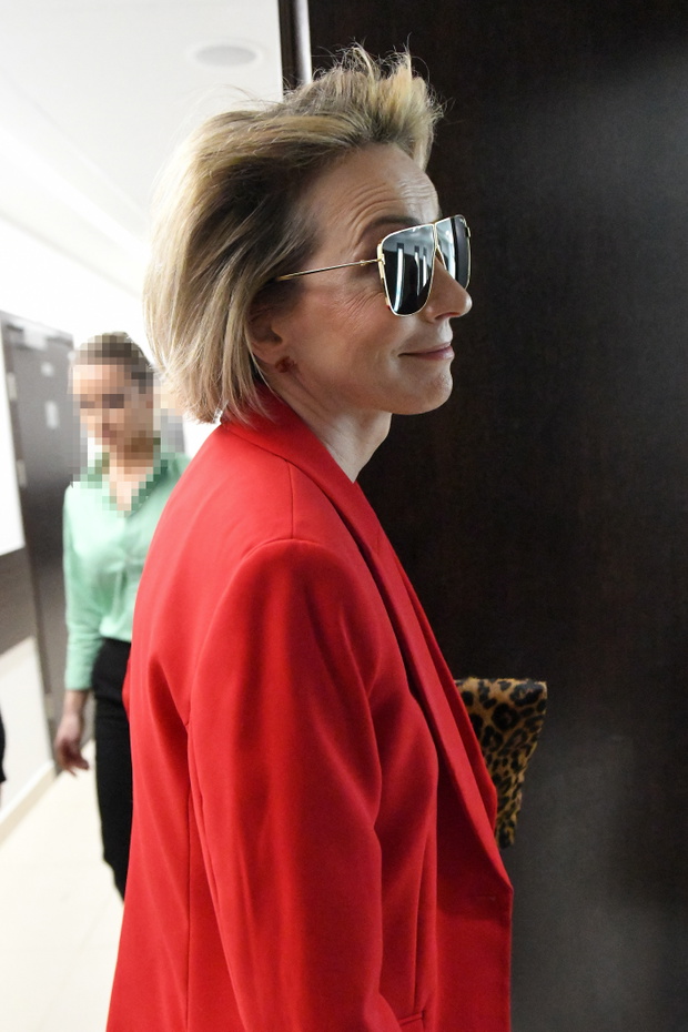 Paulina Smaszcz w sądzie na rozprawie wytoczonej przez Katarzynę Cichopek
