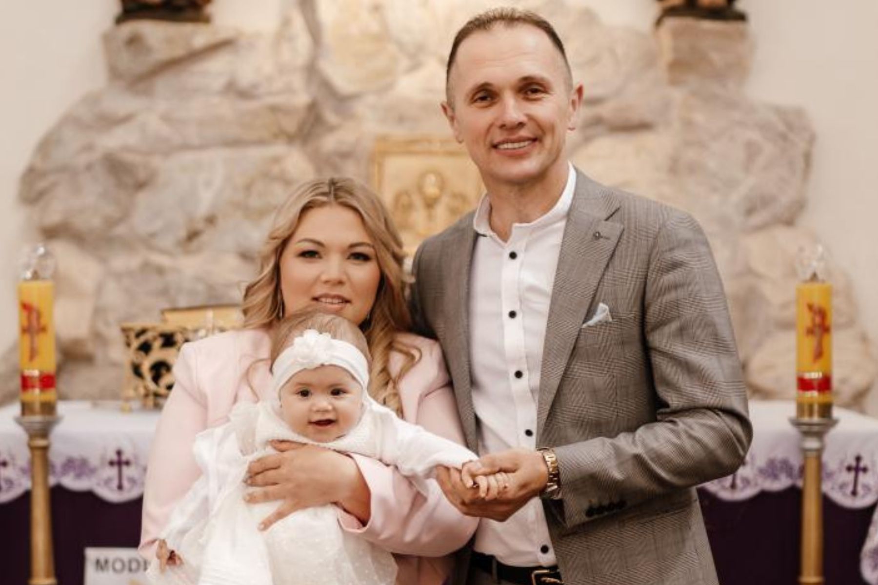 Kulisy chrzcin córki Waldemara i Doroty z Rolnika