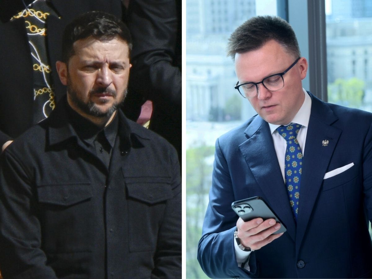 Burza wokół Szymona Hołowni po pogrzebie papieża. To, co zrobił Wołodymyr Zełenski, wprawia w osłupienie