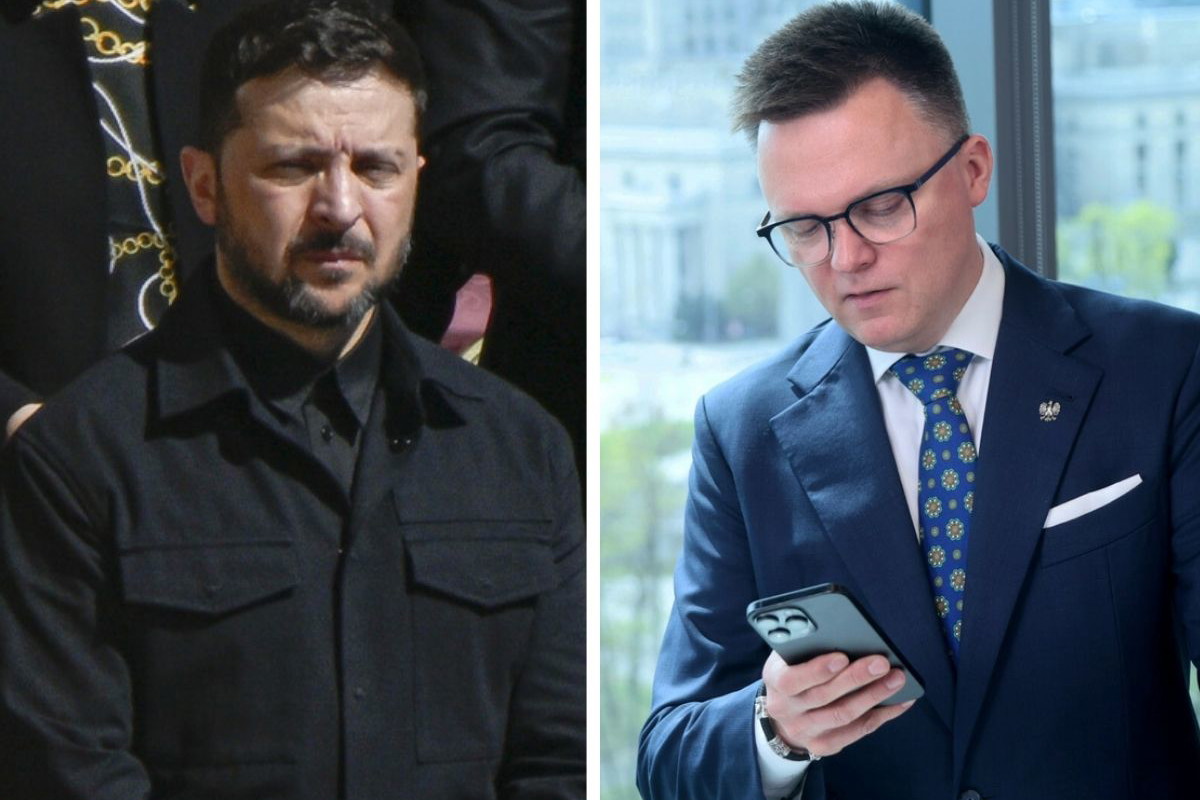 Burza wokół Szymona Hołowni po pogrzebie papieża. To, co zrobił Wołodymyr Zełenski, wprawia w osłupienie