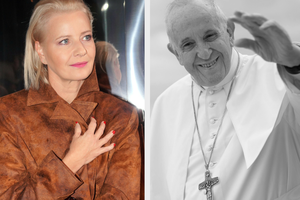 Małgorzata Kożuchowska pokazała zdjęcie z papieżem Franciszkiem. Wszyscy patrzą tylko na jedno