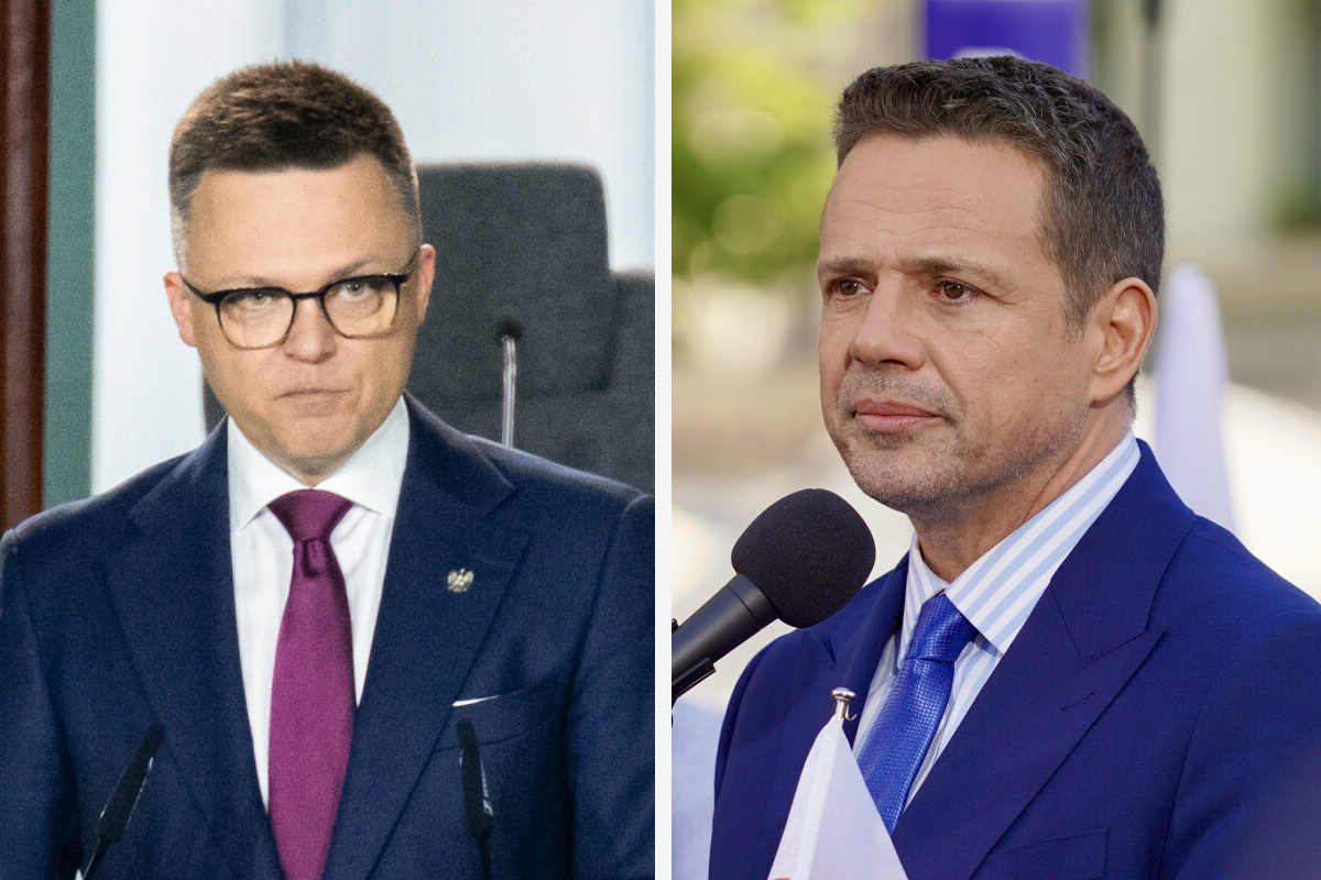 Hołownia wbił szpilę Trzaskowskiemu i wywołał burzę w sieci