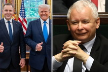 Karol Nawrocki u Donalda Trumpa. Jarosław Kaczyński skomentował to jednym zdaniem