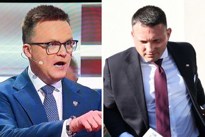 Szymon Hołownia debata prezydencka w Super Expressie
