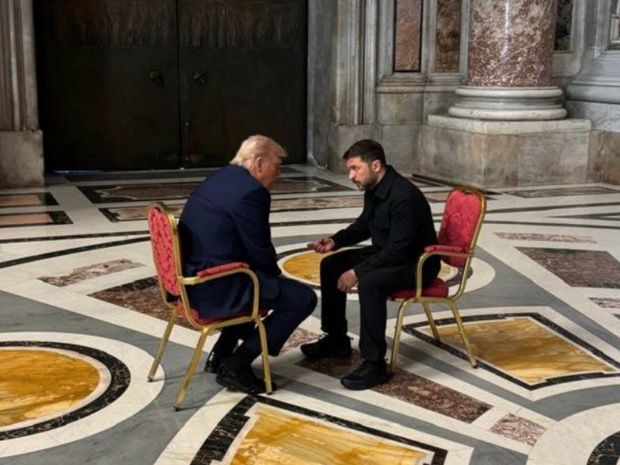 Spotkanie Trump-Ze?enski w Watykanie