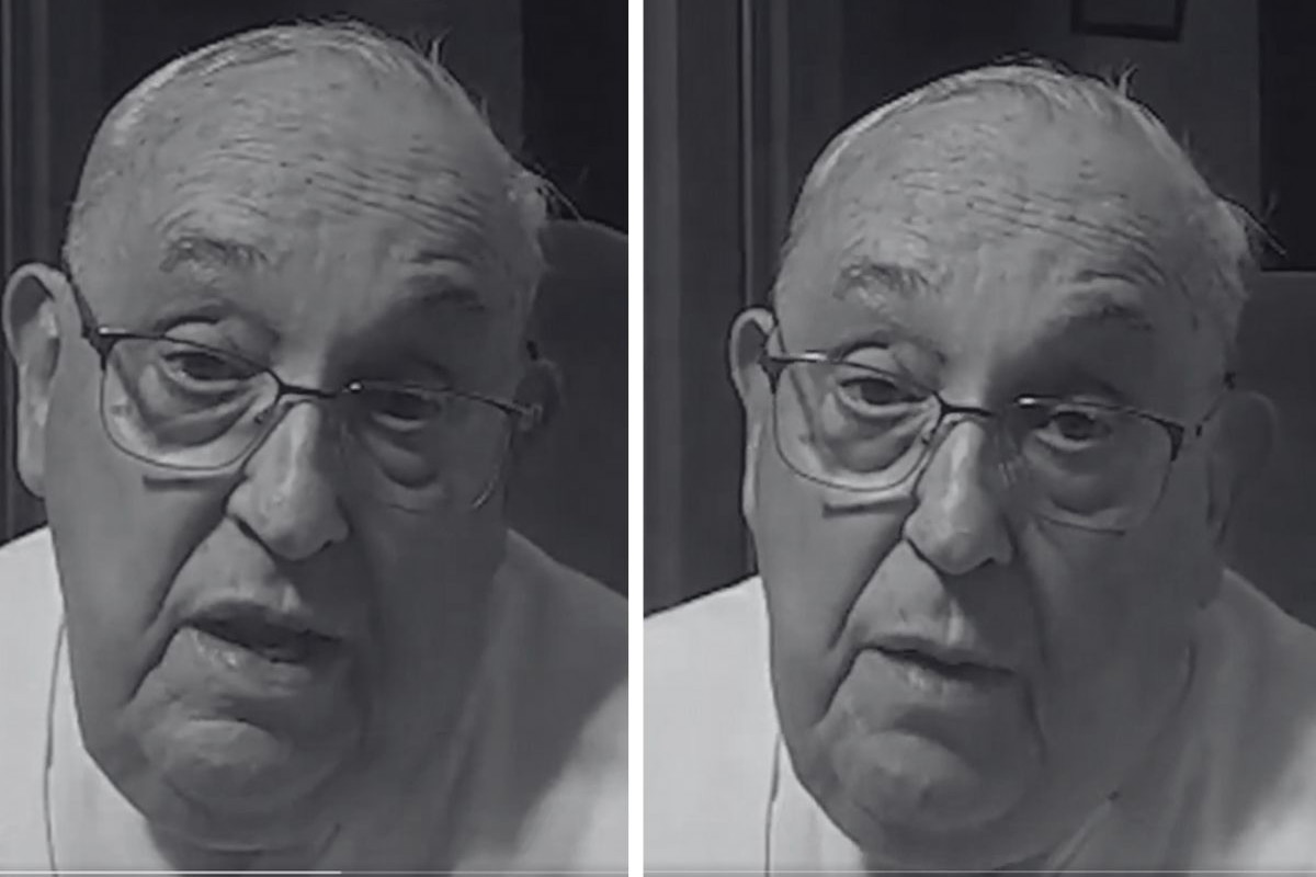Trzy dni po śmierci papieża sieć obiegło wideo. Słowa Franciszka ściskają za serce