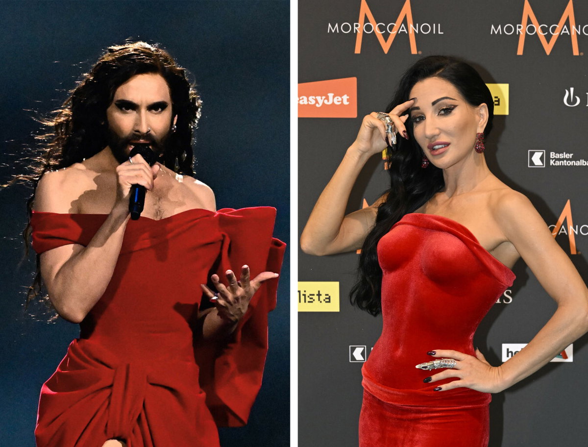 Conchita Wurst nie wytrzymała po tym, co zobaczyła u Justyny Steczkowskiej! Nagłe wsparcie przed Eurowizją 2025 fot: Tobias SCHWARZ / AFP