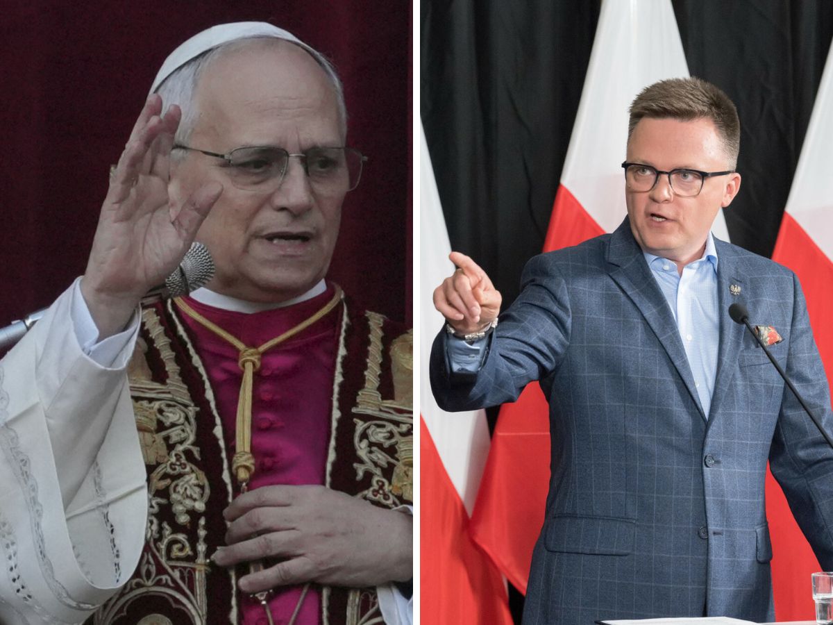 Szymon Hołownia dobitnie o wyborze nowego papieża