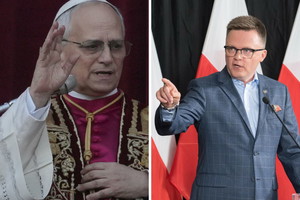 Szymon Hołownia dobitnie o wyborze nowego papieża