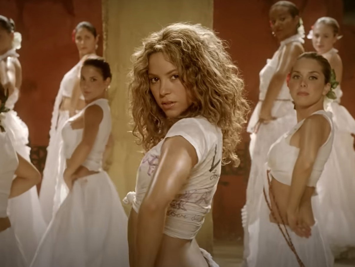 20 lat hitu Hips Don't Lie, YouTube/Shakira