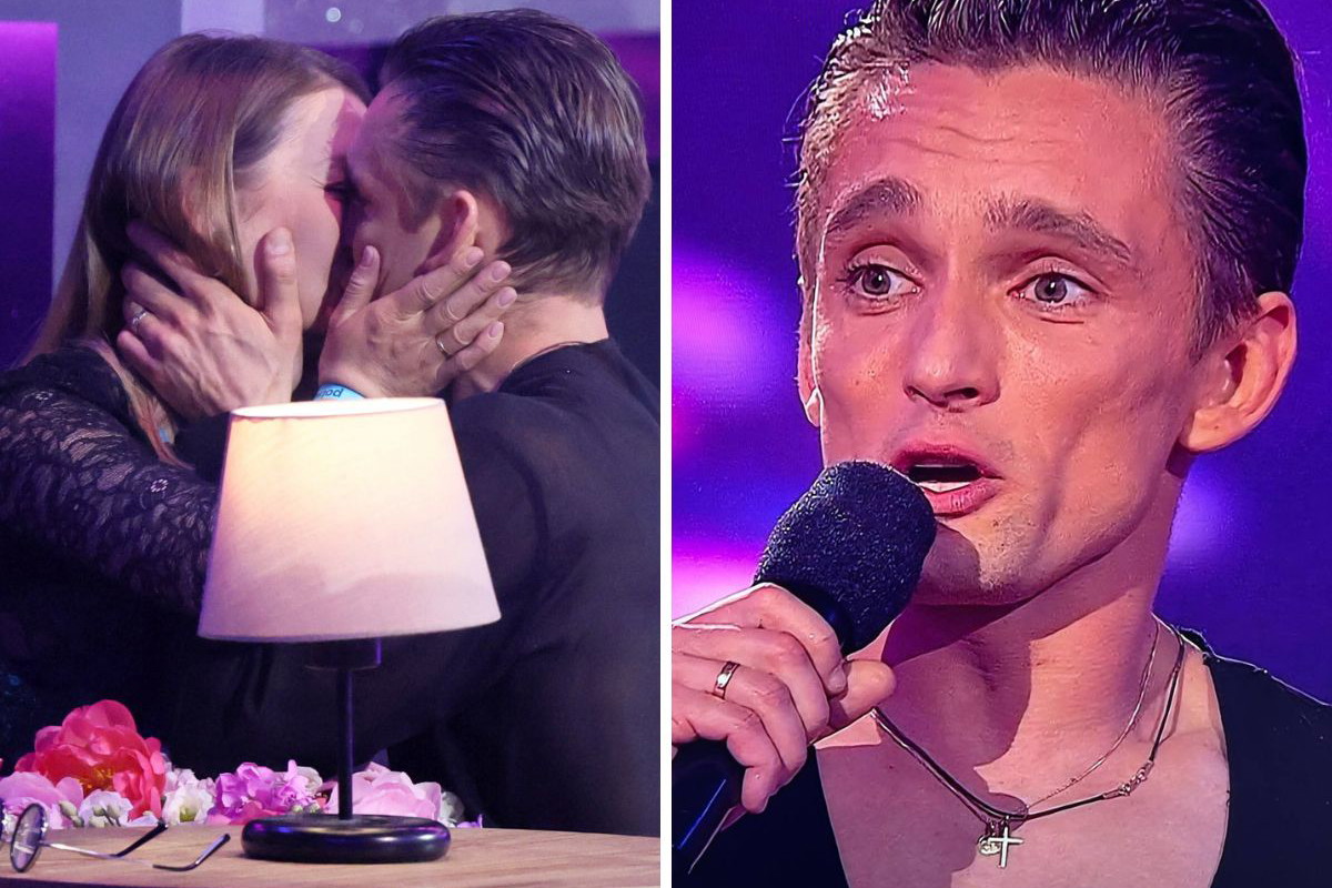 "To dla ciebie należą się te owacje". Gurłacz padł na kolana przed żoną w finale "Tańca z Gwiazdami"