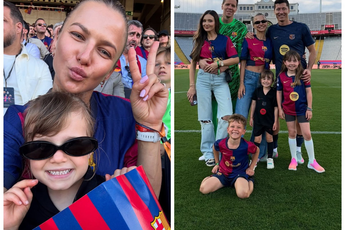 Anna Lewandowska zdjęcia dzieci – wyjątkowe kadry z El Clasico