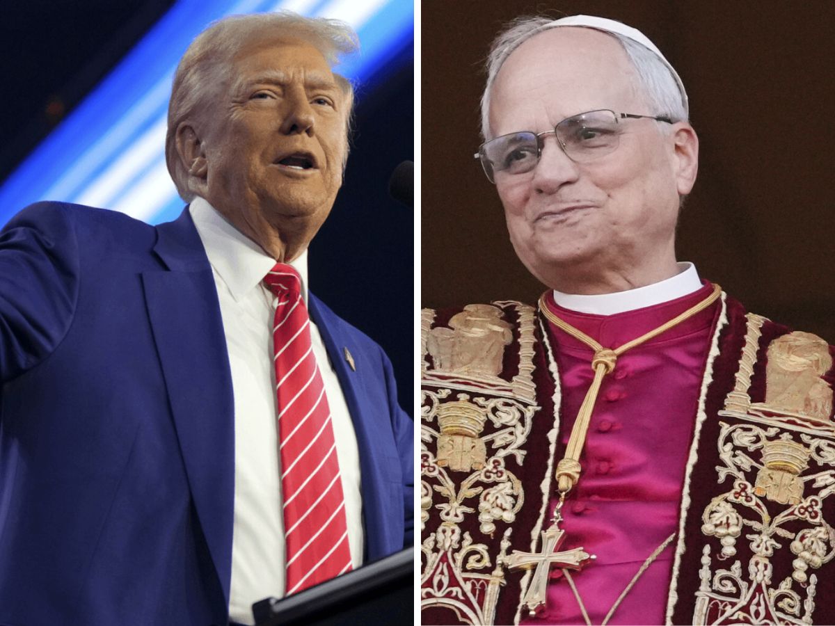 Donald Trump o papieżu Leonie