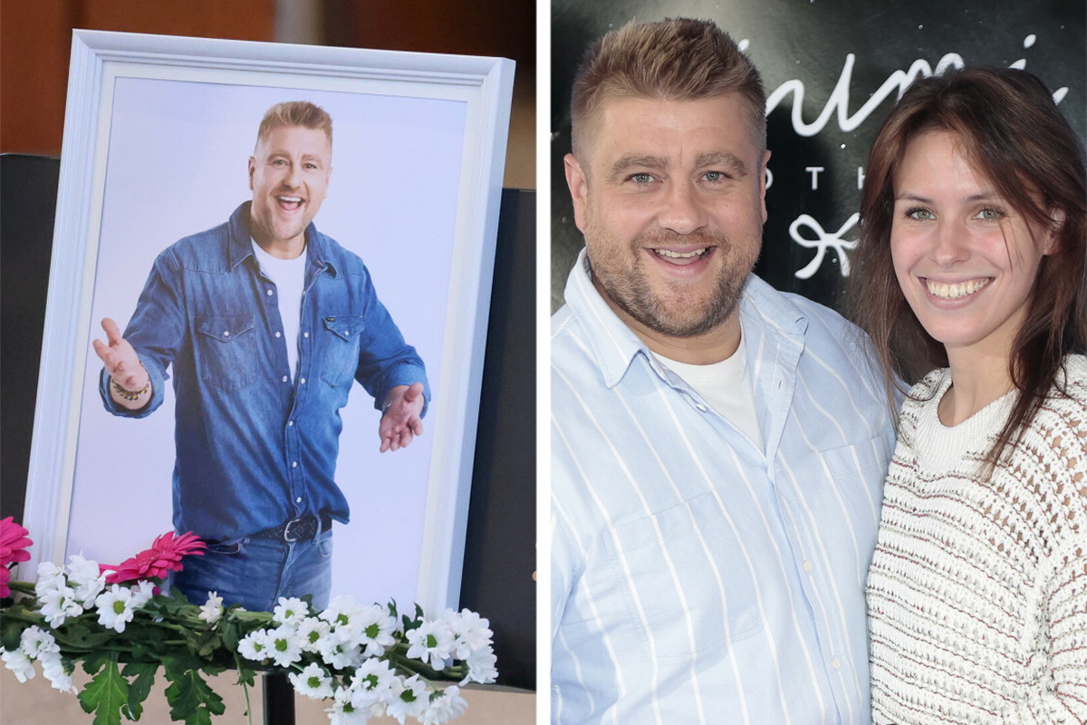 Poruszający gest żony Jakubiaka podczas pogrzebu