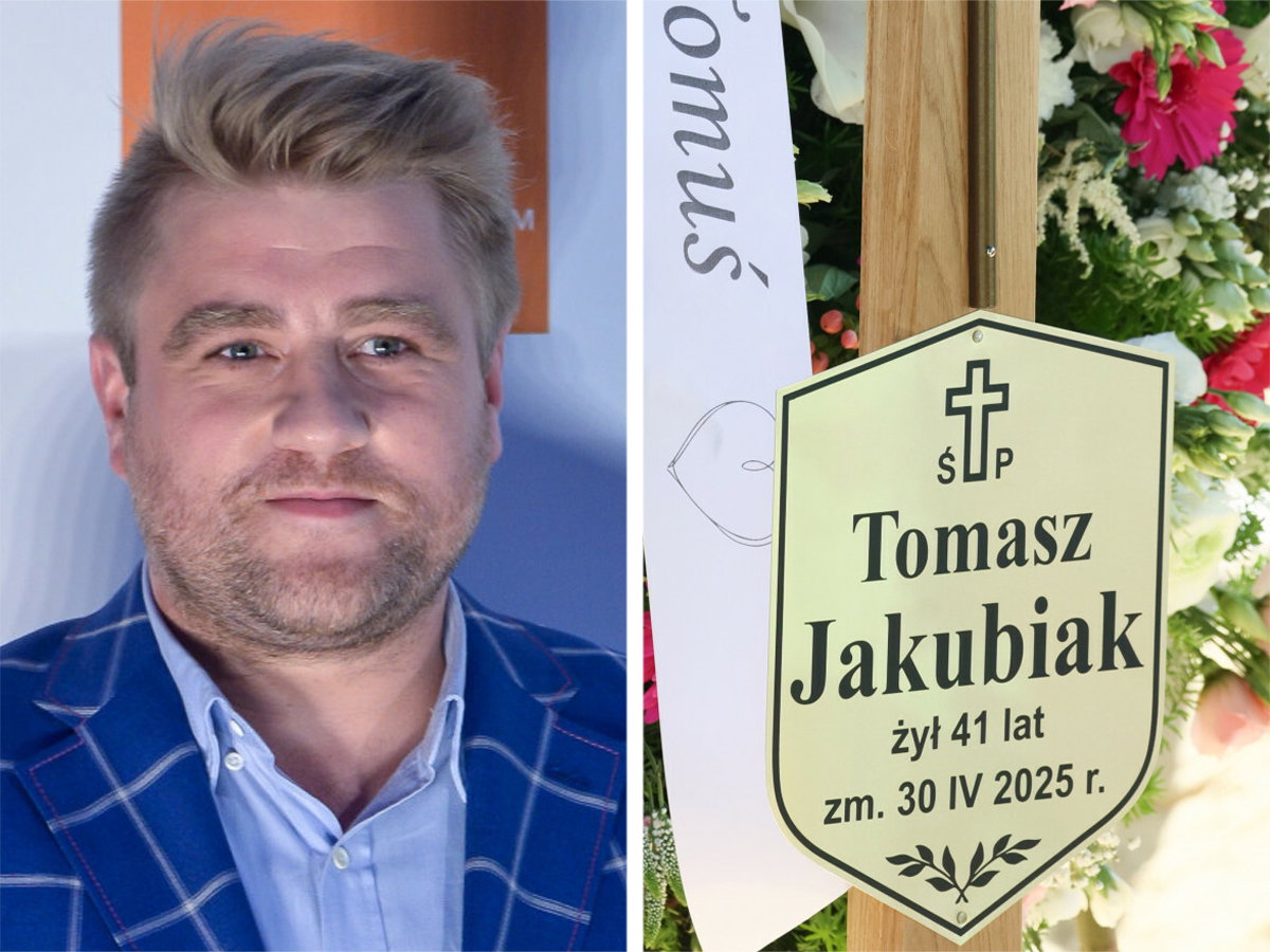 Grób Tomasza Jakubiaka tonie w kwiatach. Złożono w nim również wyjątkowe przedmioty