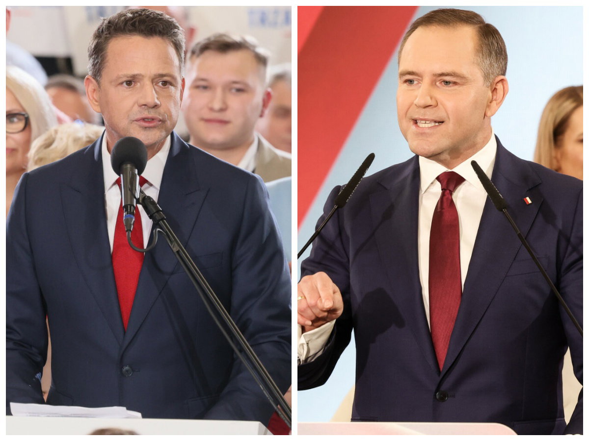 Sondaż wyborczy 2025: Trzaskowski minimalnie przed Nawrockim w drugiej turze