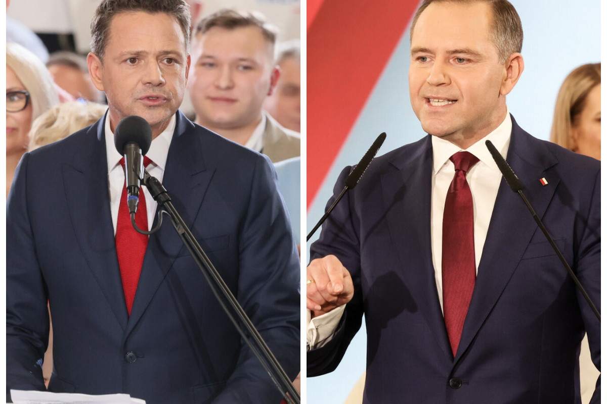 Sondaż wyborczy 2025: Trzaskowski minimalnie przed Nawrockim w drugiej turze