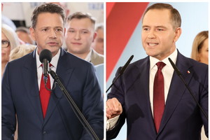 Sondaż wyborczy 2025: Trzaskowski minimalnie przed Nawrockim w drugiej turze
