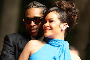 Rihanna w ciąży zaskoczyła fanów w Cannes! Towarzyszył jej A$AP Rocky