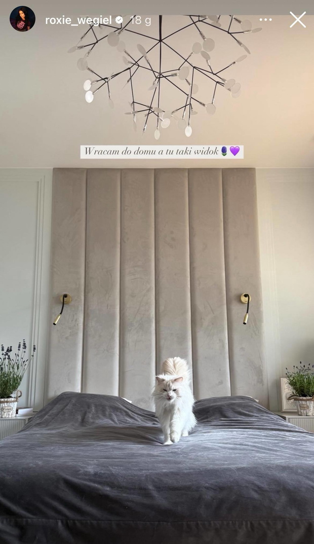 Roxie Węgiel pokazała sypialnię