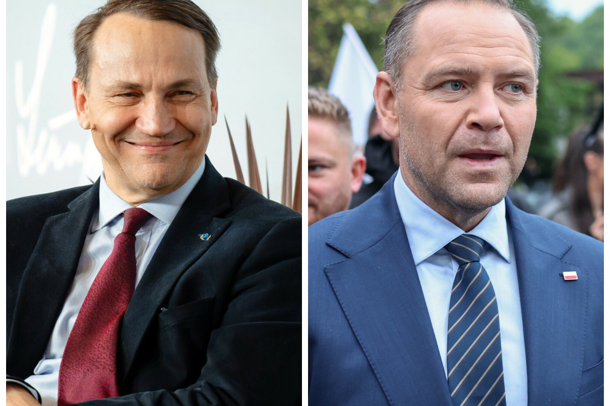 Sikorski krytykuje tatuaż Nawrockiego: "Prezydent powinien mieć patriotyczne symbole"