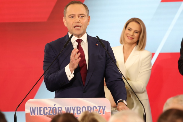 Nawrocki z żoną