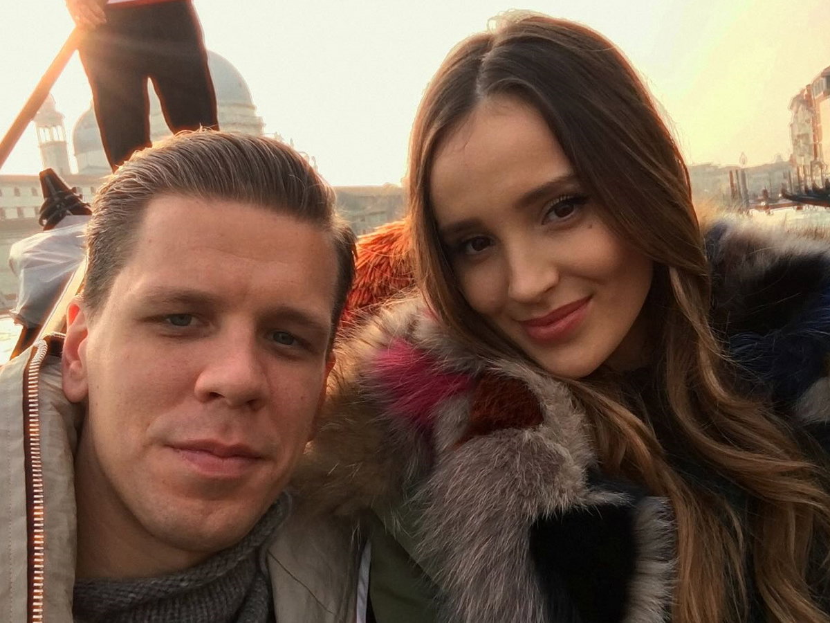 Wojciech Szczęsny i Marina świętują 9. rocznicę ślubu