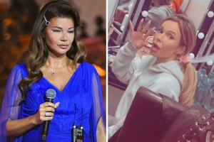 Edyta Górniak weszła do garderoby Dody przed Polsat Hit Festiwal