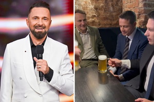 Kabareciarze podczas Polsat Hit Festiwal nie oszczędzili Mentzena i Trzaskowskiego.