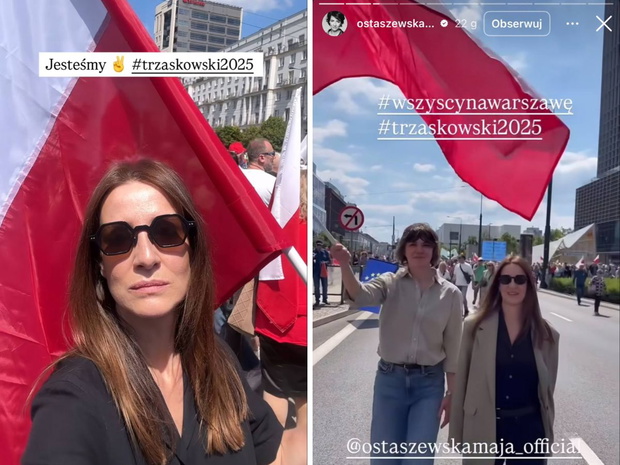 Gwiazdy na Wielkim Marszu Patriotów