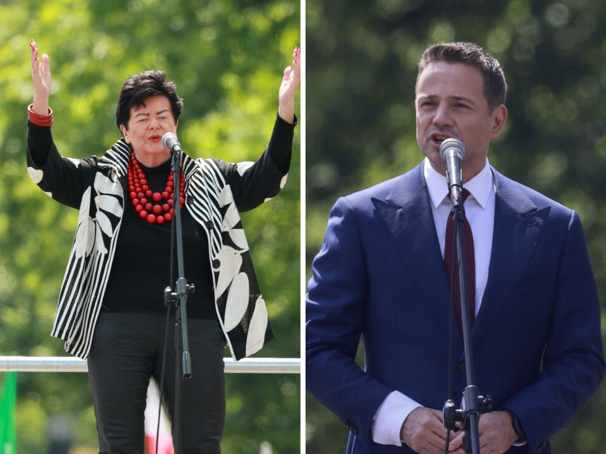 Joanna Senyszyn zrobiła to na marszu Rafała Trzaskowskiego