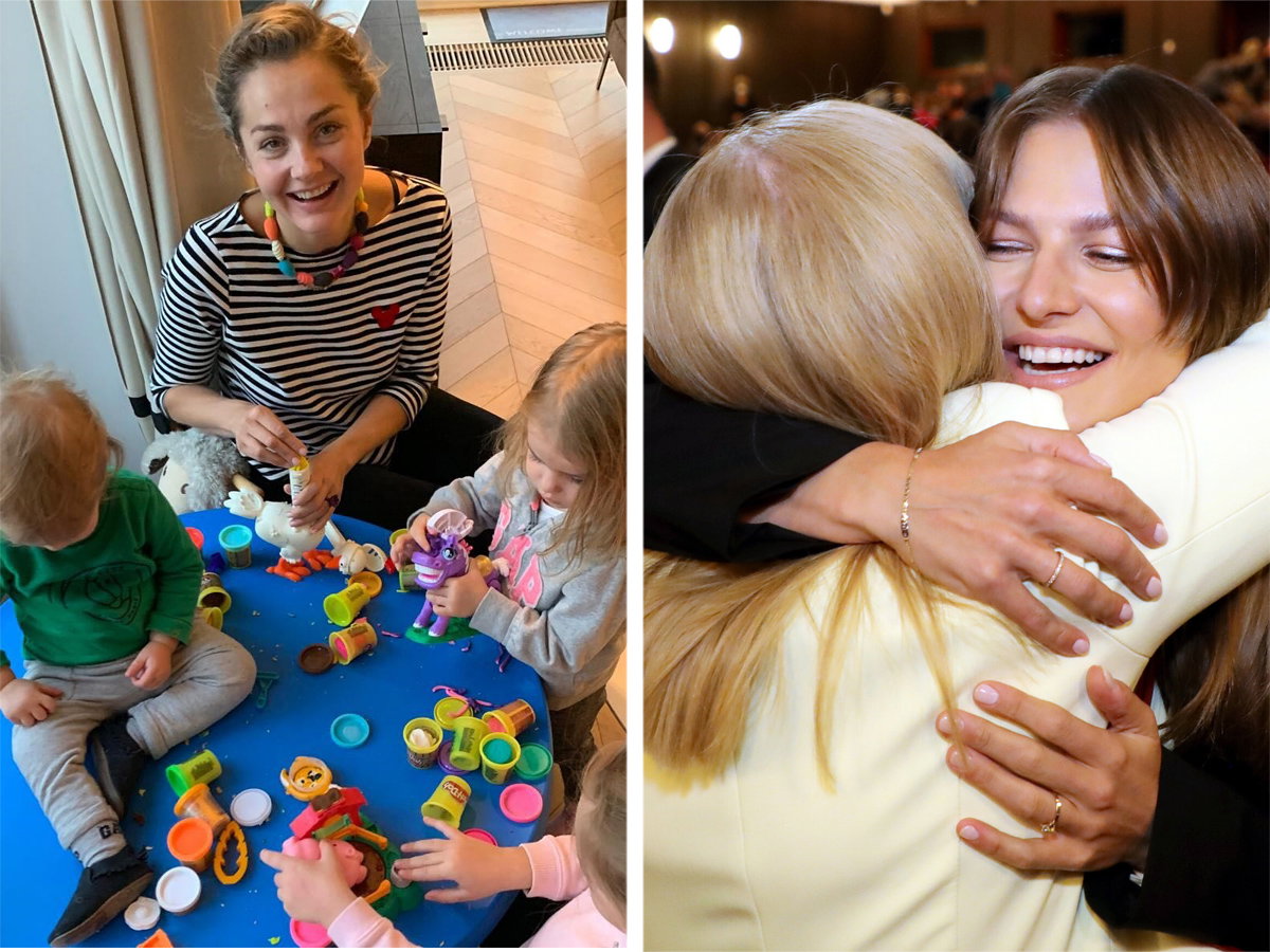 Gwiazdy świętują Dzień Matki. Małgorzata Socha, Anna Lewandowska