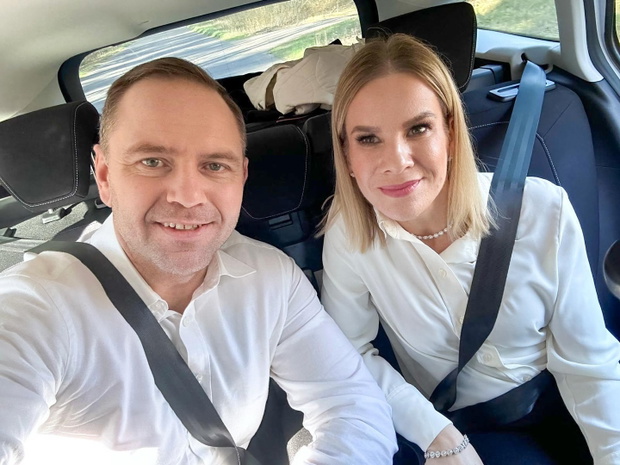 Marta Nawrocka i Karol Nawrocki