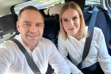 Marta Nawrocka i Karol Nawrocki