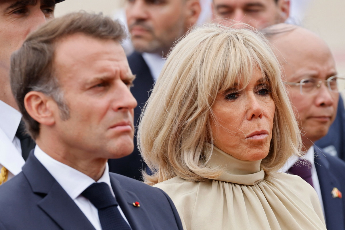 Emmanuel Macron komentuje kontrowersyjne nagranie z żoną: "To tylko żart"