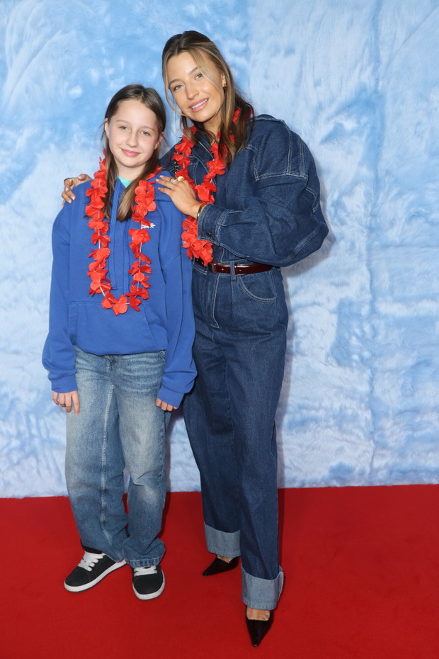 Julia Wieniawa w dżinsowym total look'u