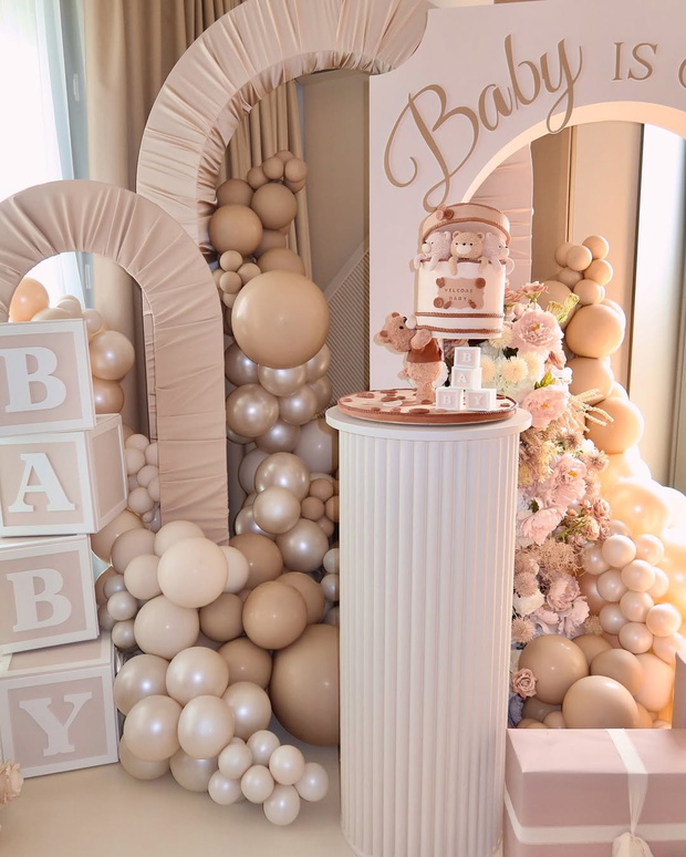 Baby shower Klaudii El Dursi wyglądał jak z bajki