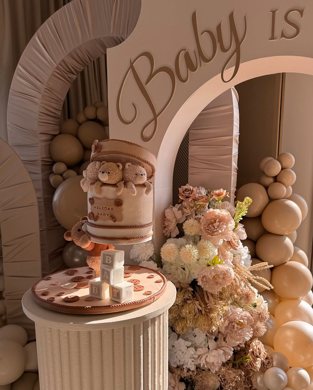 Baby shower Klaudii El Dursi wyglądał jak z bajki