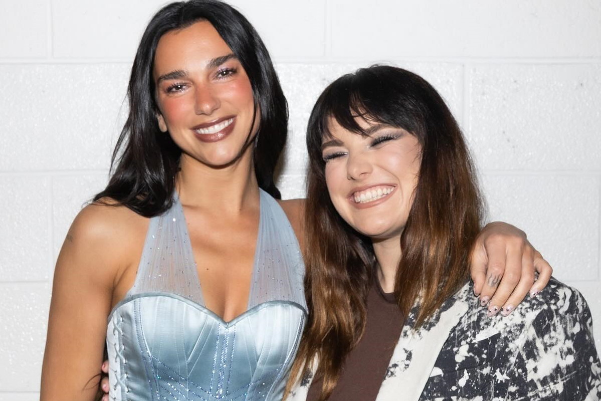 Dua Lipa dodała na Instagram wspólne zdjęcie z Ewą Farną! Podziękowała artystce ze wspólny występ, fot: Instagram/DuaLipa
