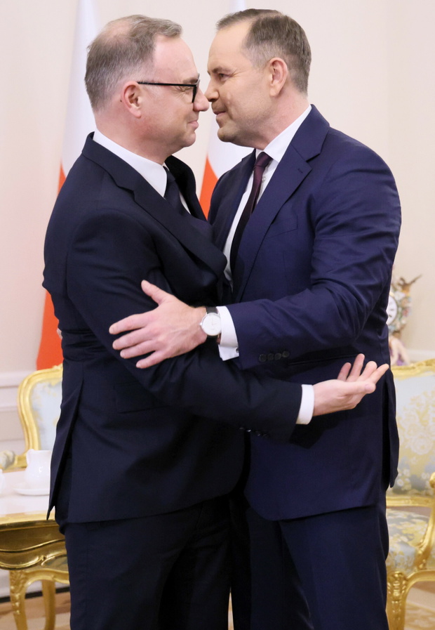 Karol Nawrocki w Pałacu Prezydenckim: pierwsze spotkanie z Andrzejem Dudą