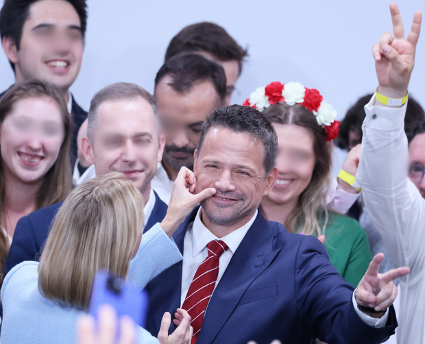 Rafał Trzaskowski z Małgorzatą Trzaskowską
