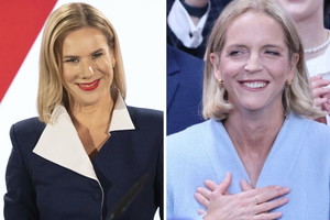 Tak Nawrocka i Trzaskowska zaprezentowały się podczas wieczoru wyborczego